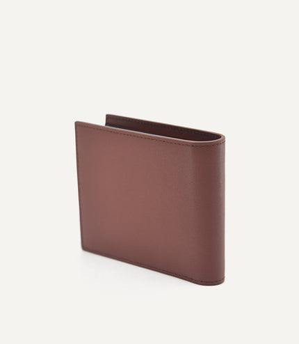 Leather Bi-Fold Wallet with Coin Pouch