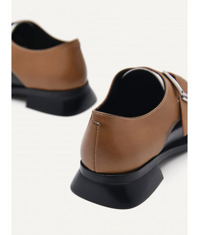 Leather Gropius Monkstraps