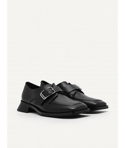 Leather Gropius Monkstraps