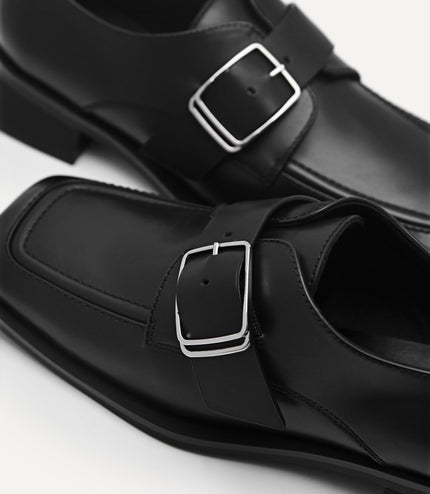 Leather Gropius Monkstraps
