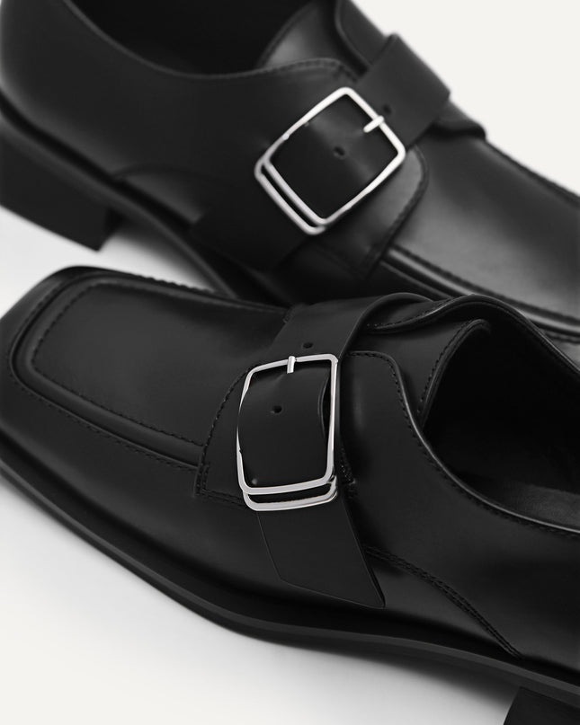 Leather Gropius Monkstraps