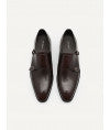 Holly Leather Double Monkstrap Shoes