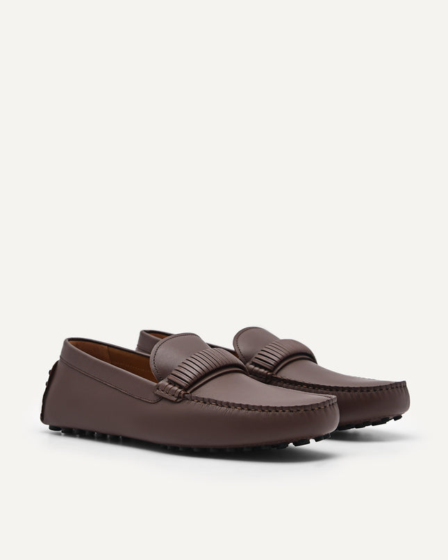 Kent Leather Moccasins