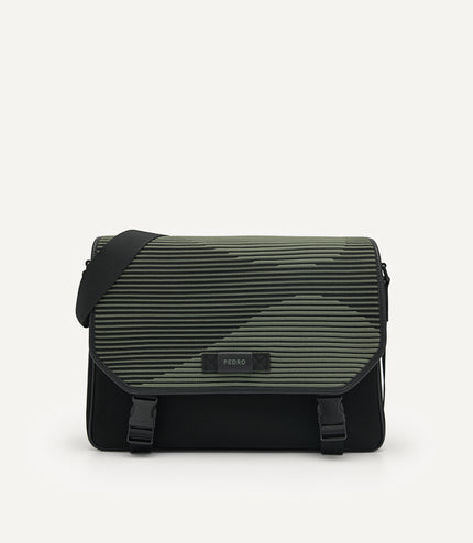 rePEDRO Pleated Messenger Bag