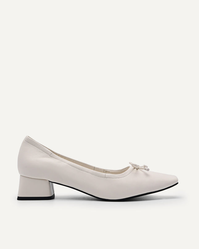 Izba Heels - Chalk