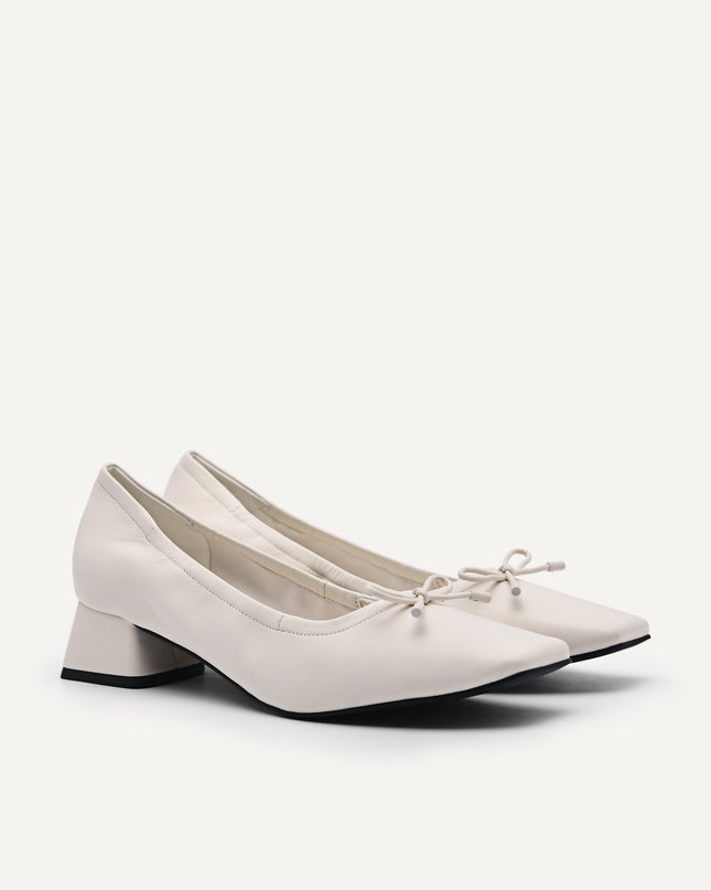 Izba Heels - Chalk