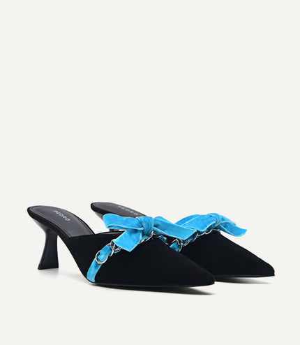 Celeste Suede Mules