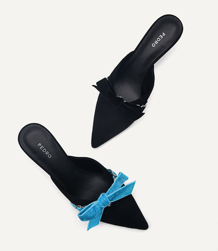 Celeste Suede Mules