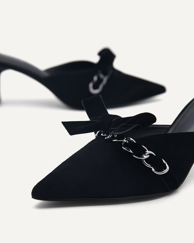 Celeste Suede Mules