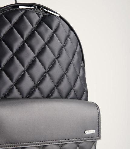 Quilted Nylon Backpack