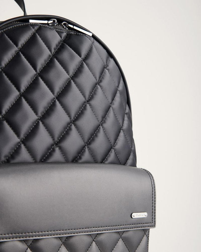 Quilted Nylon Backpack
