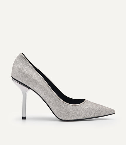Celeste Pumps - Silver