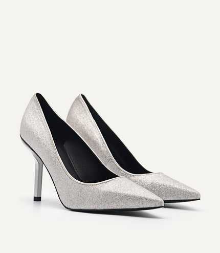 Celeste Pumps - Silver