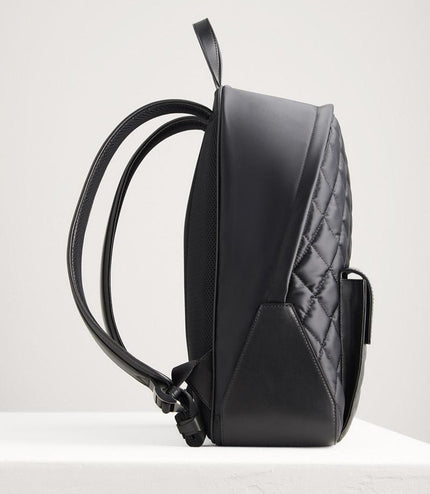 Quilted Nylon Backpack