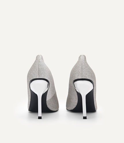 Celeste Pumps - Silver