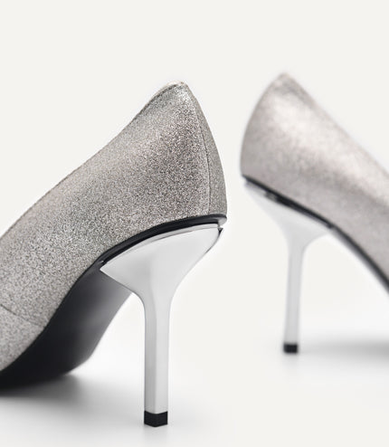 Celeste Pumps - Silver