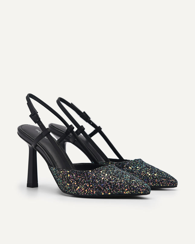 Lyra Leather Slingback Pumps