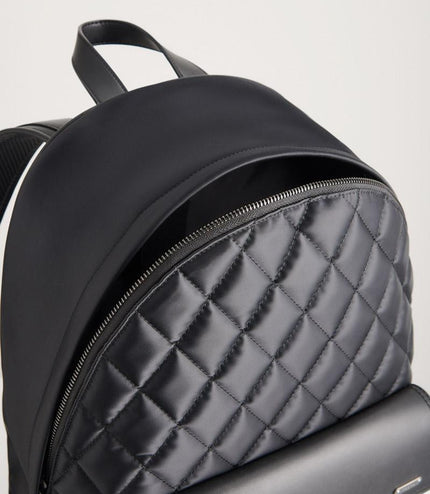 Quilted Nylon Backpack