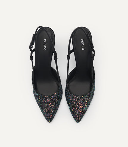 Lyra Leather Slingback Pumps