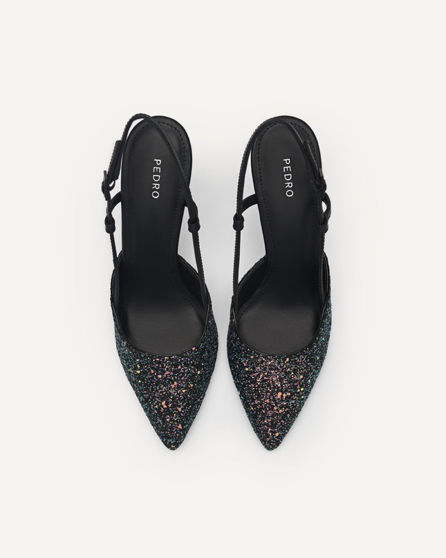 Lyra Leather Slingback Pumps