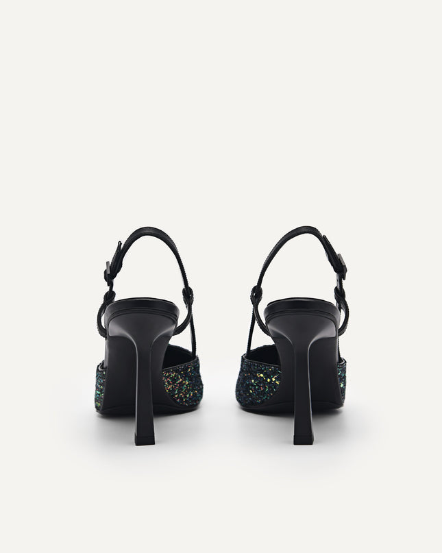 Lyra Leather Slingback Pumps