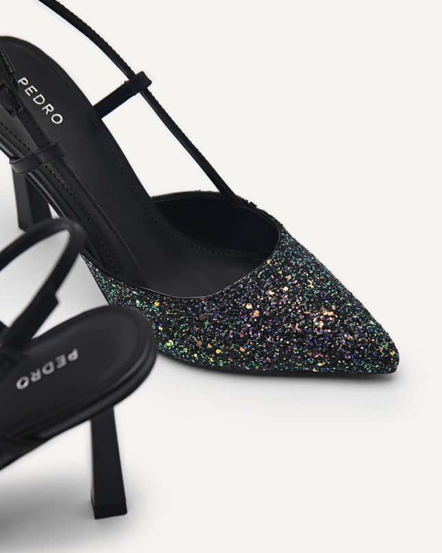 Lyra Leather Slingback Pumps
