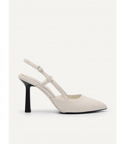 Lyra Leather Slingback Pumps