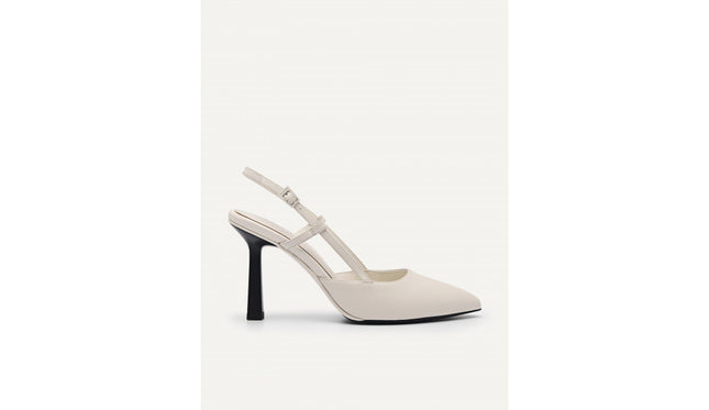 Lyra Leather Slingback Pumps