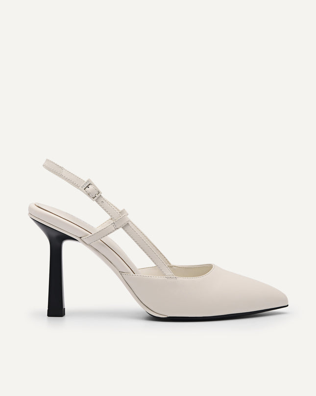 Lyra Leather Slingback Pumps