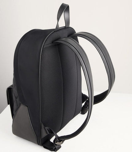 Quilted Nylon Backpack