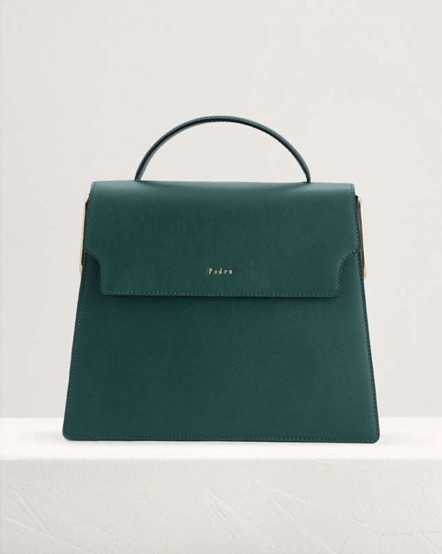 Top Handle Leather Bag
