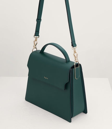 Top Handle Leather Bag