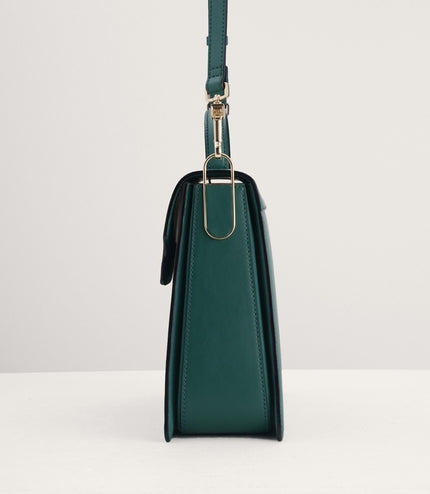 Top Handle Leather Bag