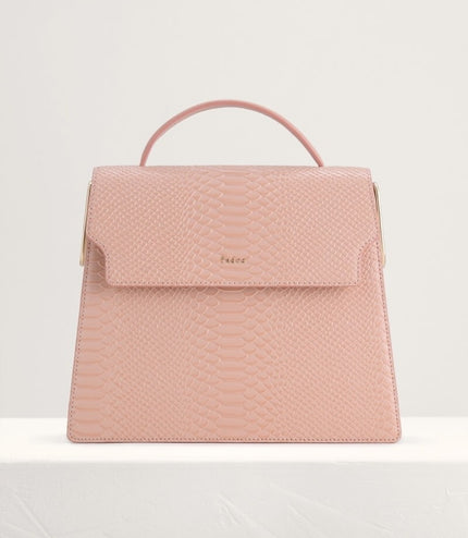 Top Handle Leather Bag