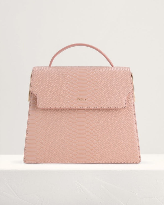 Top Handle Leather Bag