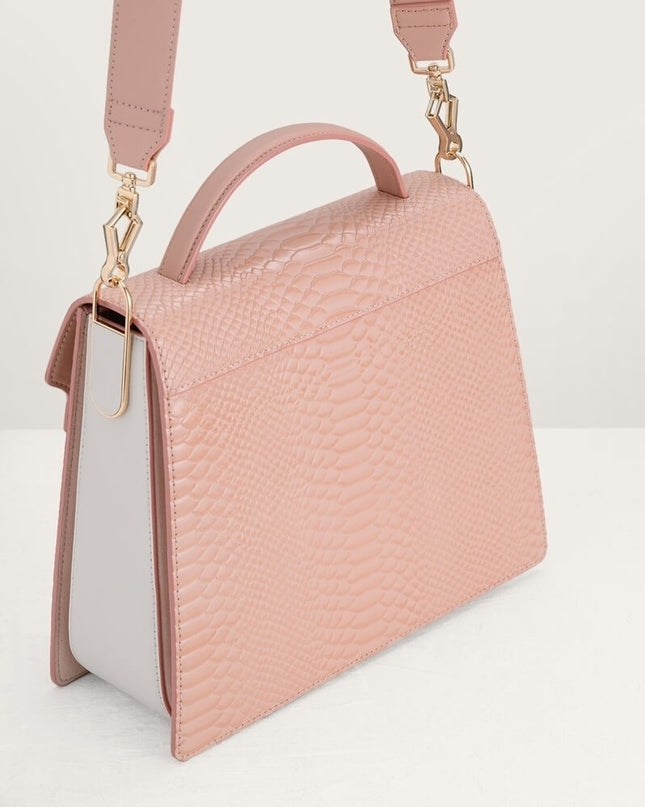 Top Handle Leather Bag
