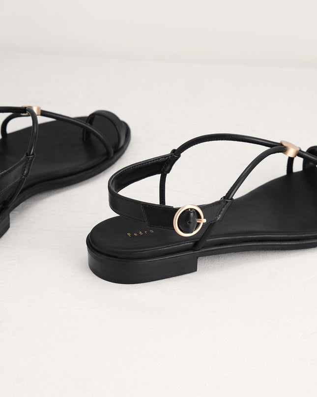 Cording Toe-Ring Sandals