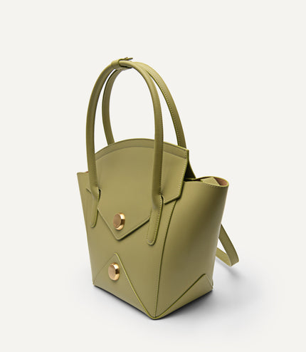 Orb Leather Handbag