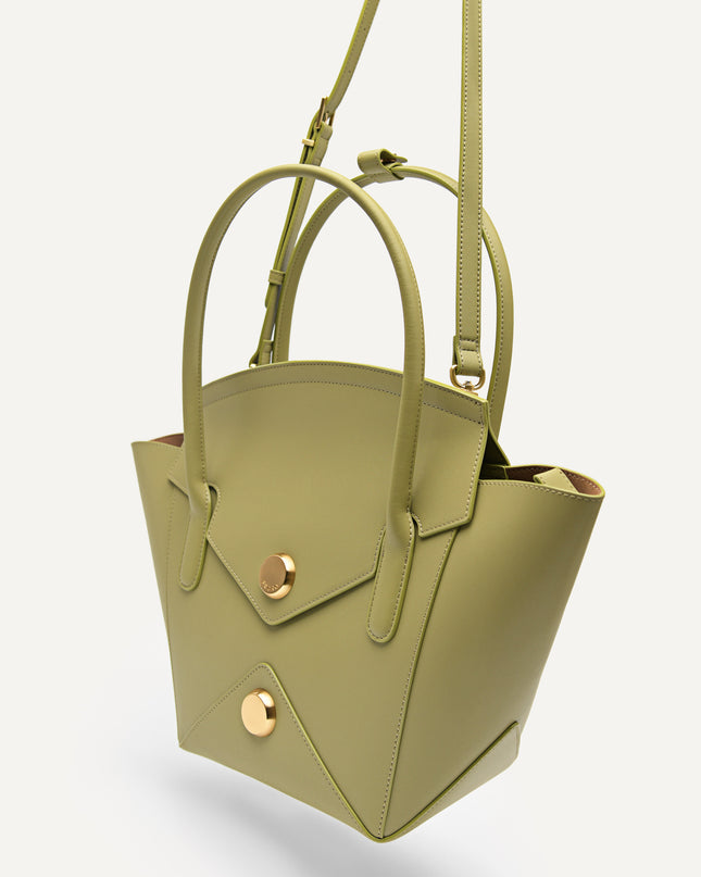 Orb Leather Handbag