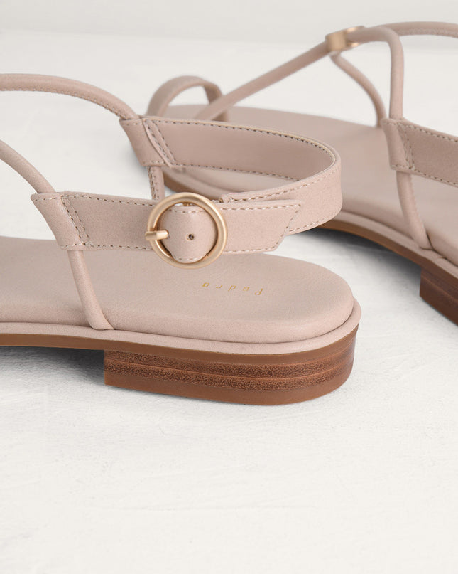 Cording Toe-Ring Sandals