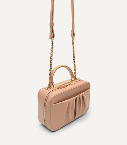 Lyra Ruched Shoulder Bag