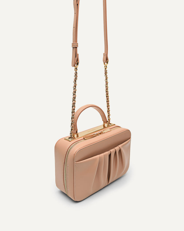 Lyra Ruched Shoulder Bag