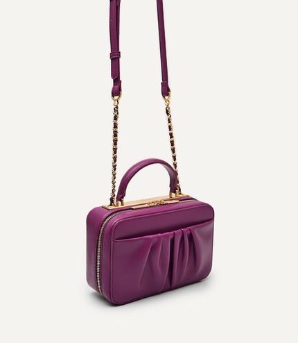 Lyra Ruched Shoulder Bag