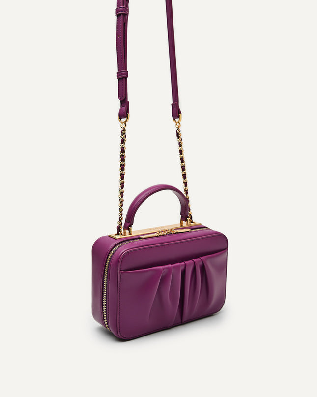 Lyra Ruched Shoulder Bag