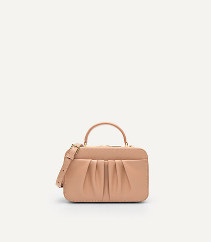 Lyra Ruched Shoulder Bag