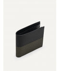 Leather Poly Texture Bi-Fold Wallet with Insert