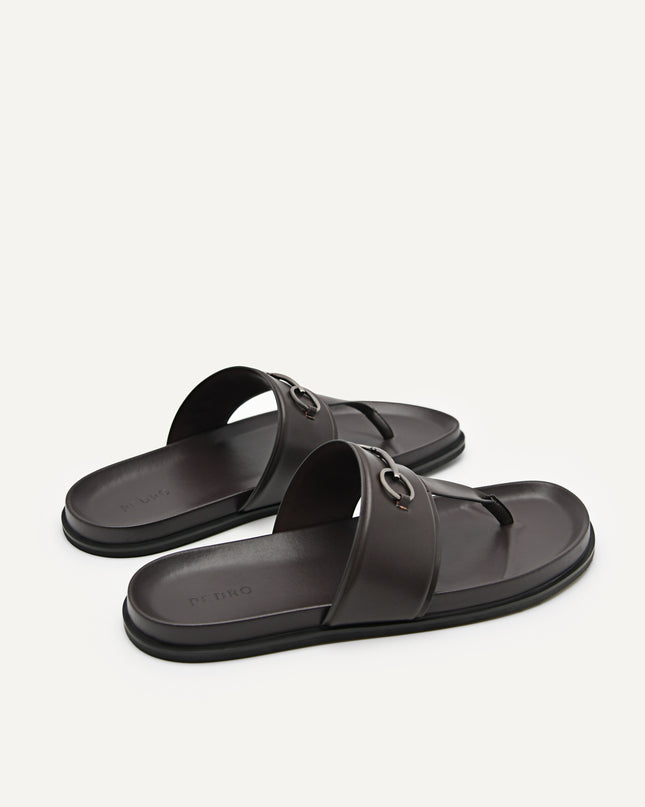 Bel-Air Sandals - Dark brown