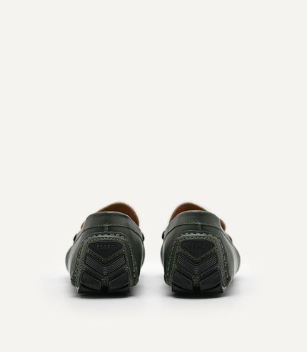 Spike Suede Leather Moccasins