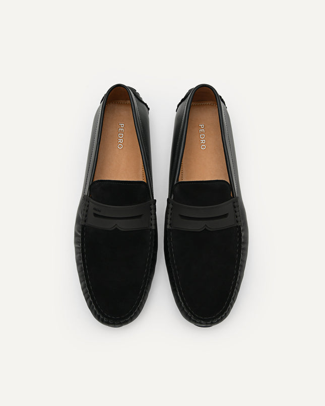 Spike Suede Leather Moccasins