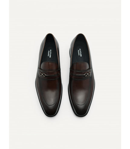Altitude Lightweight Metal Bit Leather Loafers